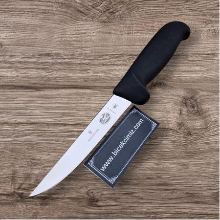 Victorinox 5.6103.12 12cm Siyah Dar Ağız Sıyırma Bıçağı