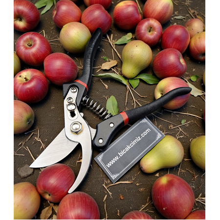 Bortepe Black Korumalı Budama Makası Kilitli HM572