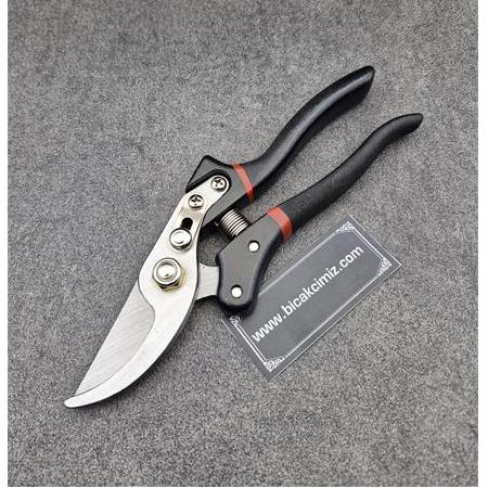 Bortepe Black Korumalı Budama Makası Kilitli HM572