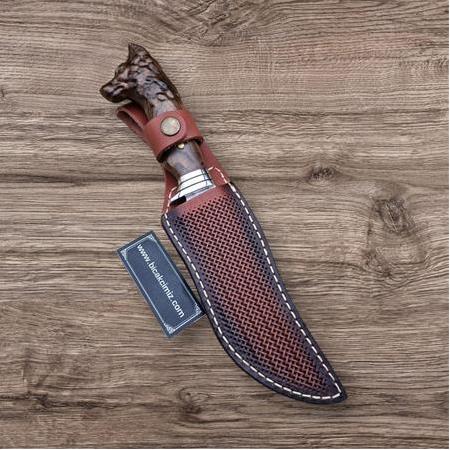 Kurtbaşlı Paslanmaz Balçaklı 28 cmlik Yelkenli Bıçak