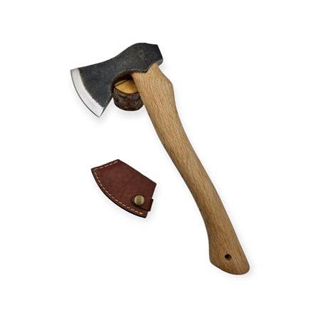 35 Cm El Yapımı  Dövme Çelik Avcı Kamp Baltası