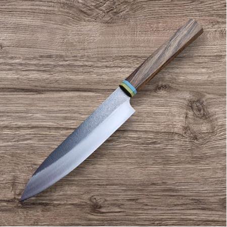 N690 El Yapımı  Puukko Ceviz Kabze Şef Bıçağı HM005