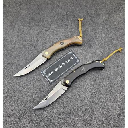 El Yapımı Kilitli Çakı Boynuz  Kabze   4116 Minik  Hançer Model HM563