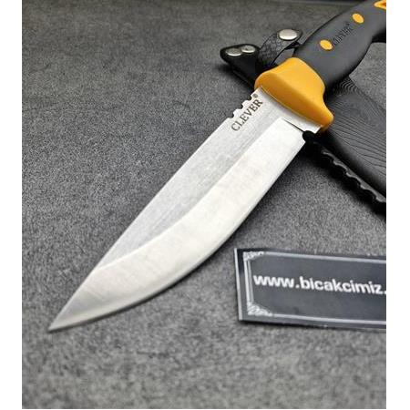 CLEVER Bushcraft PP random kopolimer Kabza  Bıçak HM051